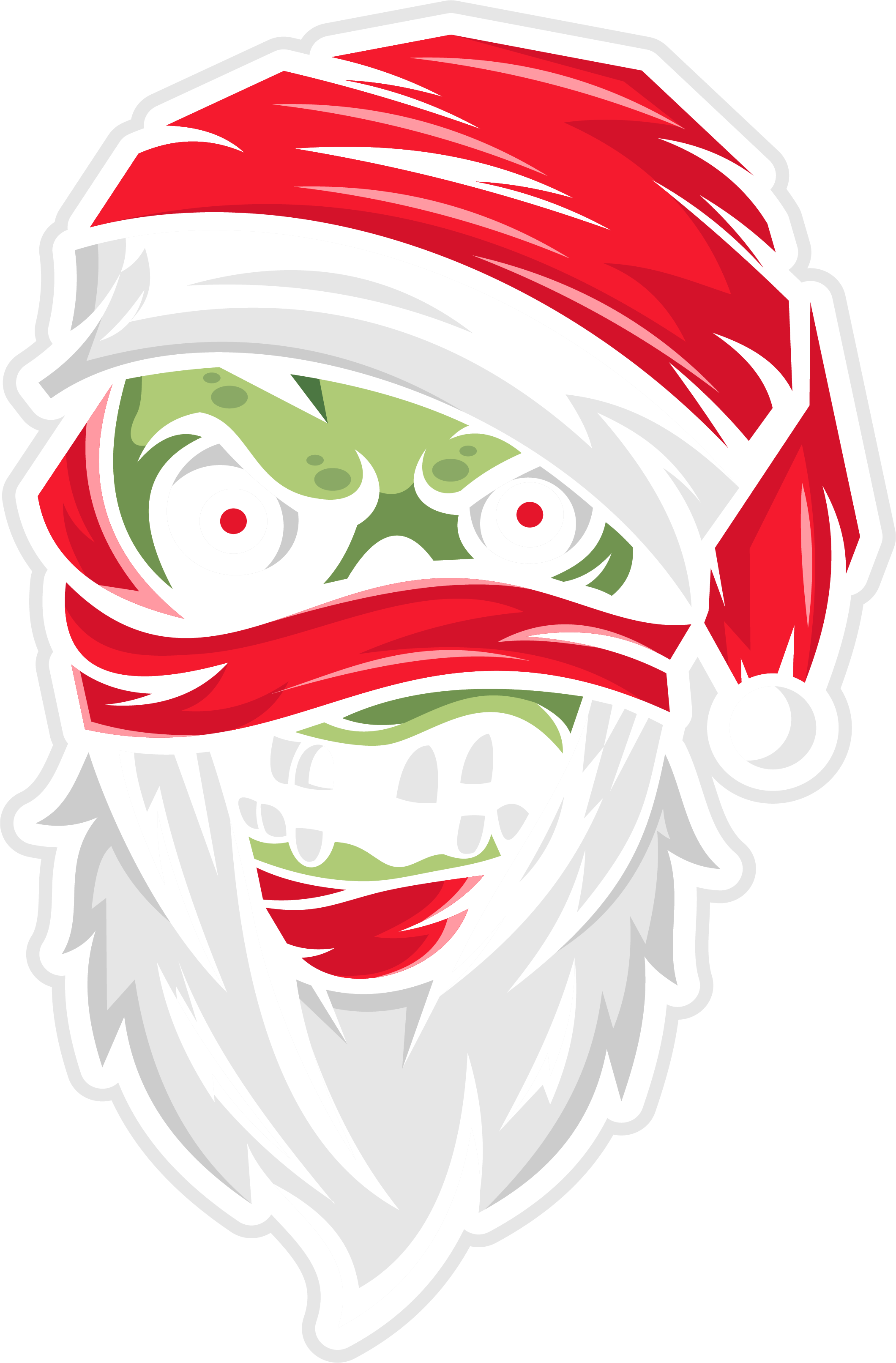 This image has an empty alt attribute; its file name is zombiie_santa.png